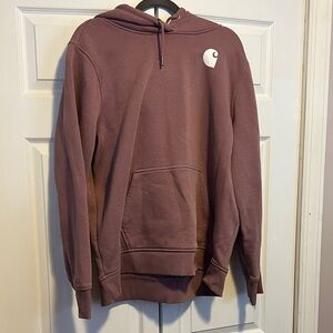 Carhartt Women's Hoodie in Plum
